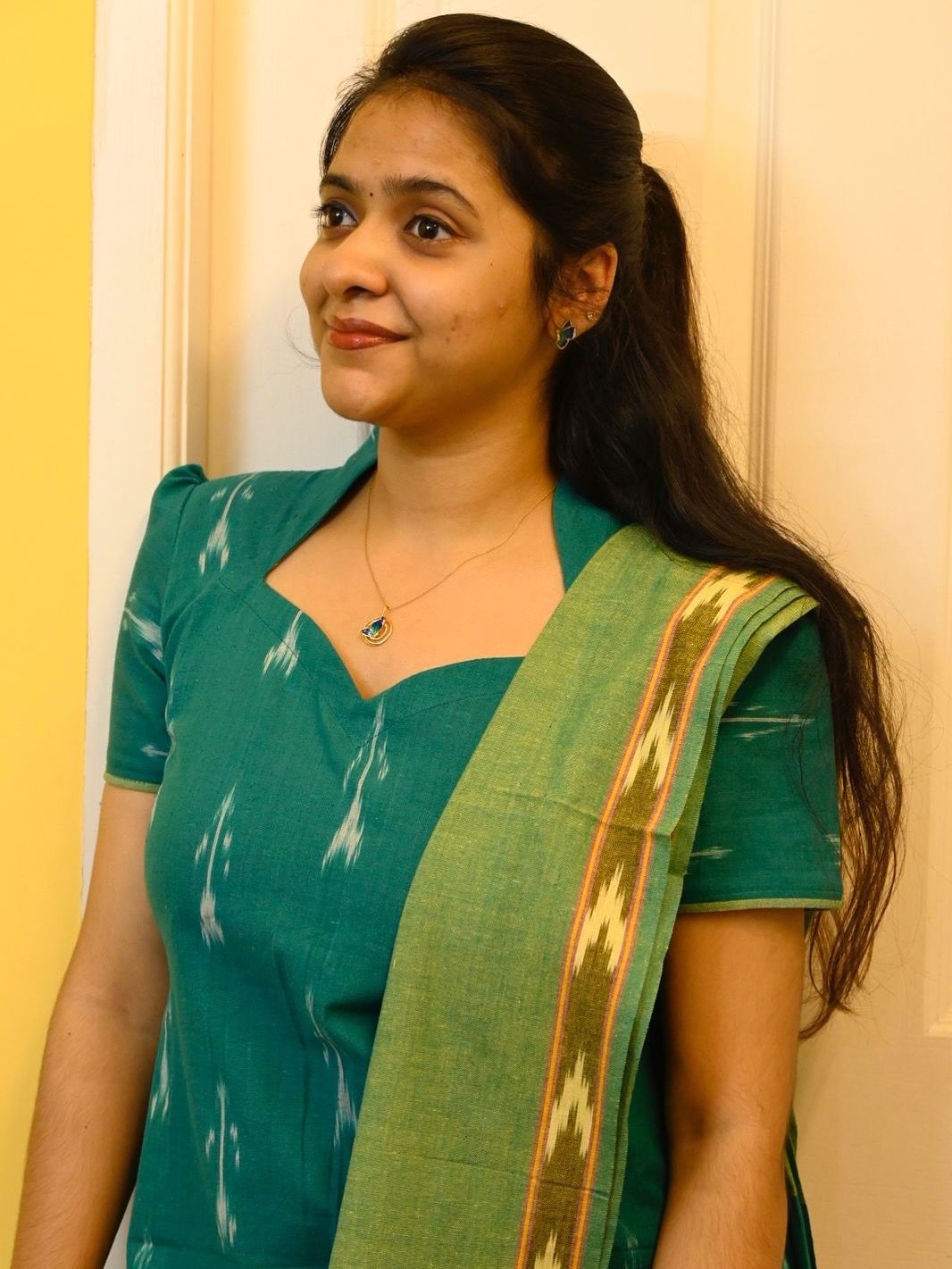 IKAT POCHAMPALLY 3Pc UNSTITCHED SET