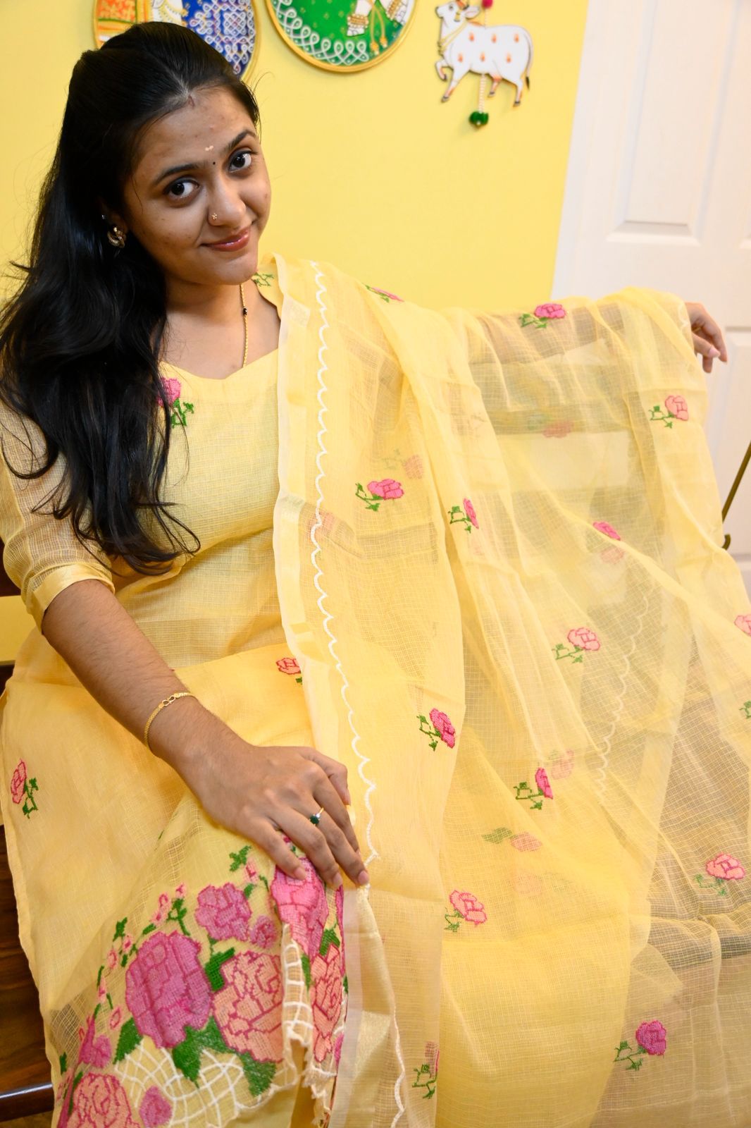 KOTA COTTON UNSTITCHED SET