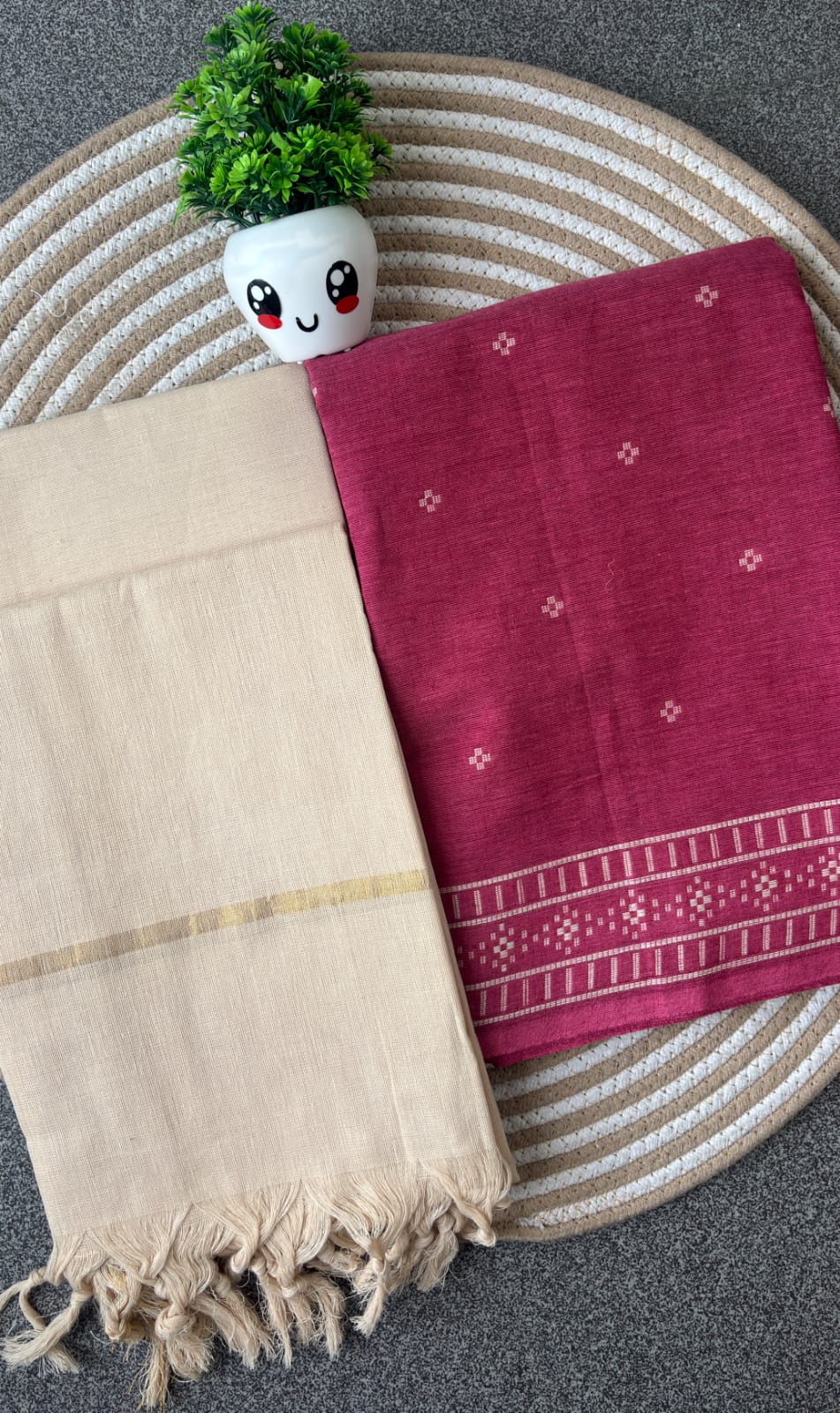 PURE COTTON SALWAR SETS - ROUGE PINK
