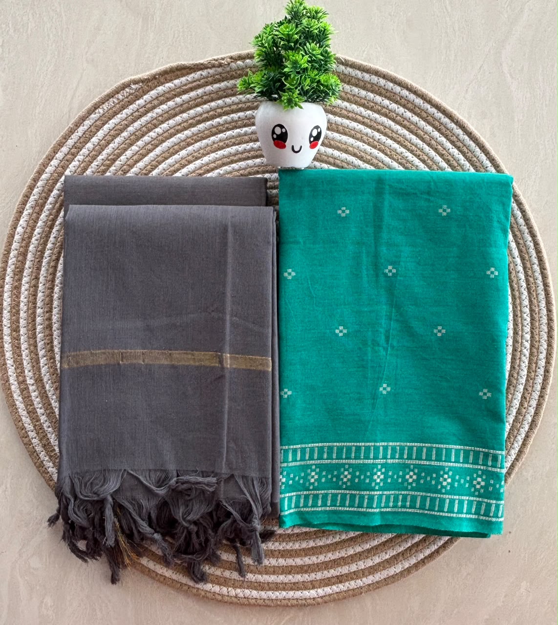 PURE COTTON SALWAR SETS -  PERSIAN GREEN
