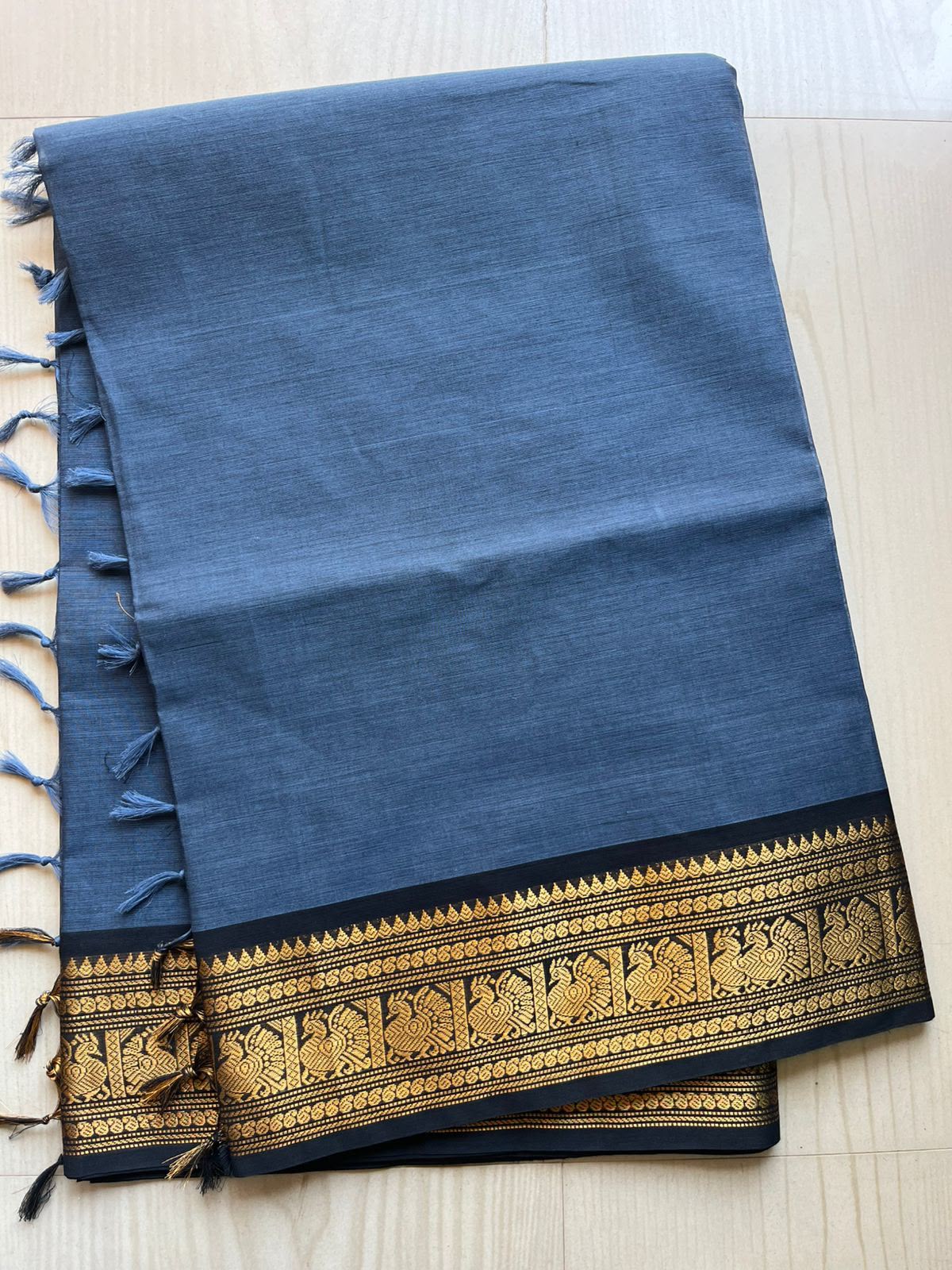 KANCHI COTTON 2-PIECE SET [BLUE]